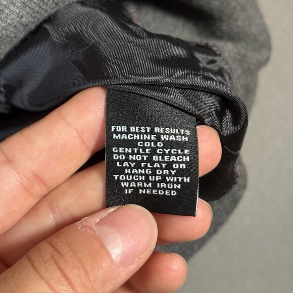 Straight Down Nantucket Mens Large Pink Gray 1/4 Zip golf pullover vest NEW NWT - Picture 11 of 15